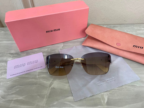 Lentes Miu Miu - Miu Miu Luna bco