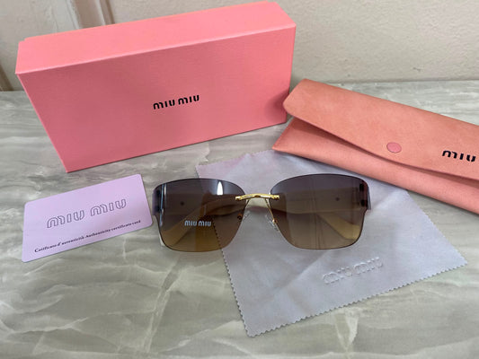 Lentes Miu Miu - Miu Miu Luna bco
