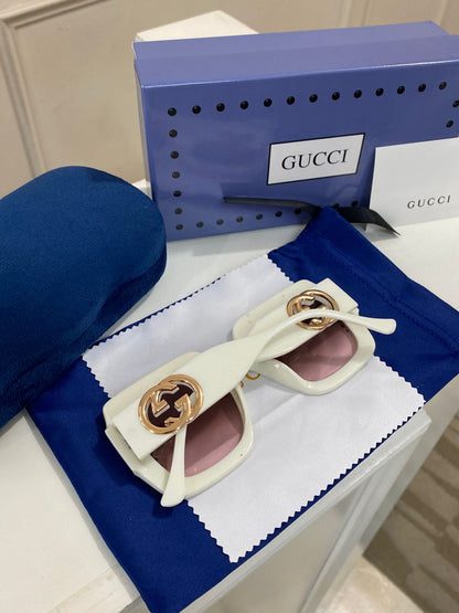 Lentes Gucci - Modelo classico blanco