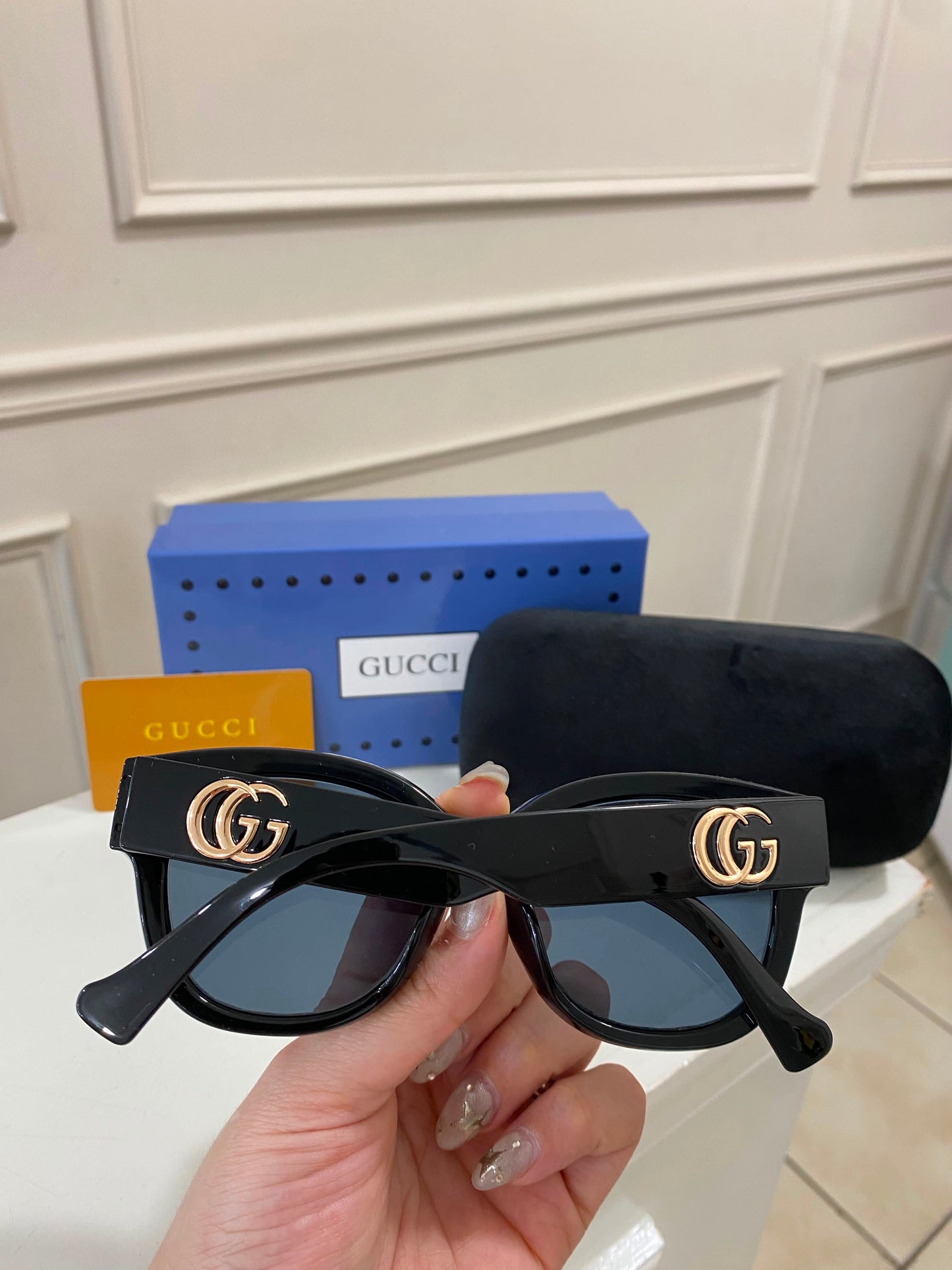 Lentes Gucci - Negro