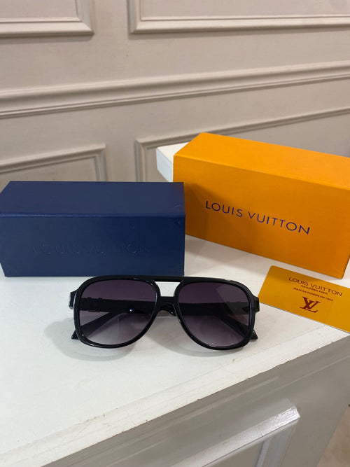 Lentes LV – Louis recto Negro