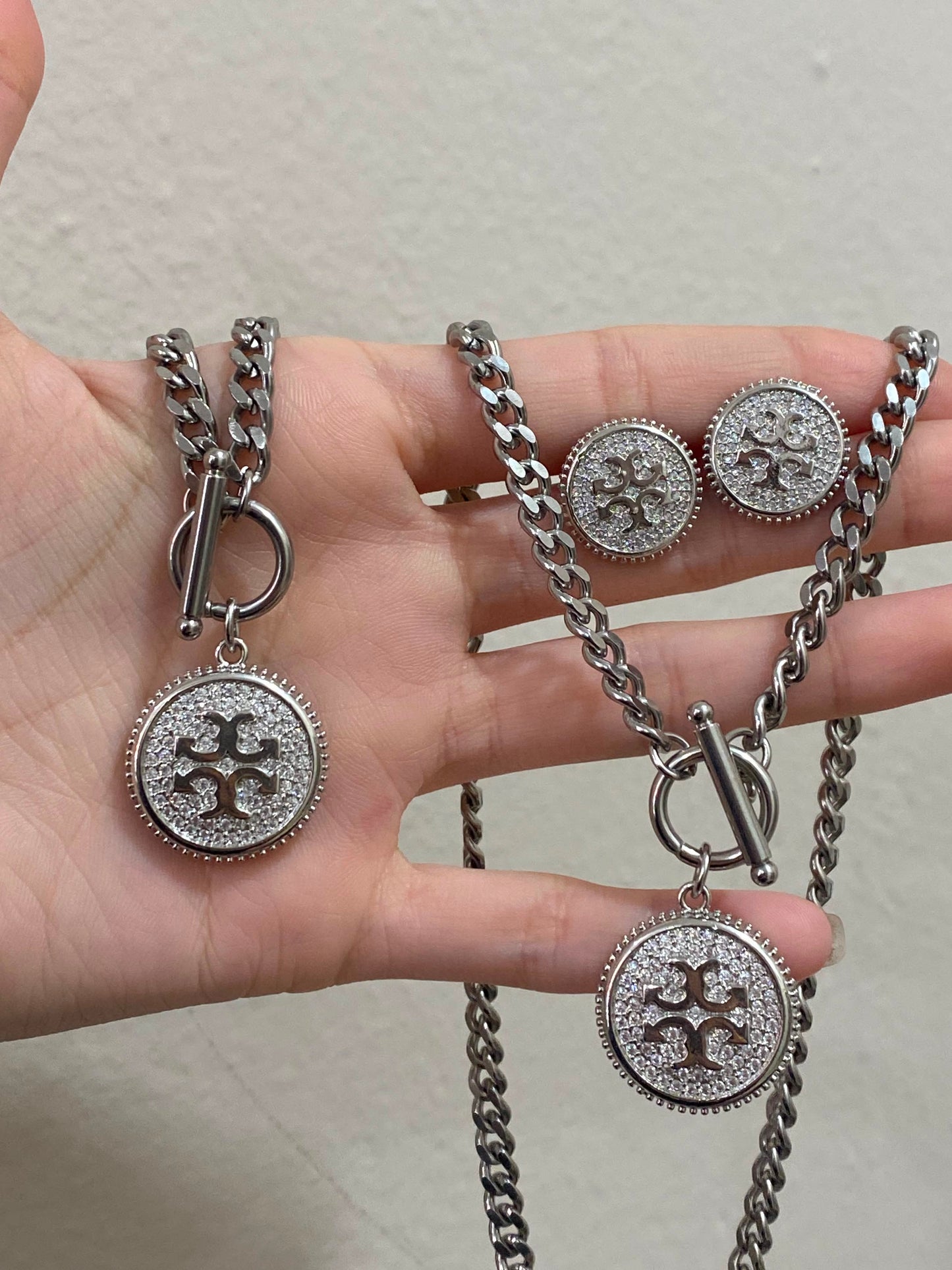 Set Tory plata 3 piezas