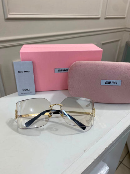 Lentes Miu Miu - Espejo curvo Grande