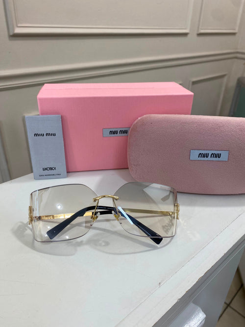 Lentes Miu Miu - Espejo curvo Grande