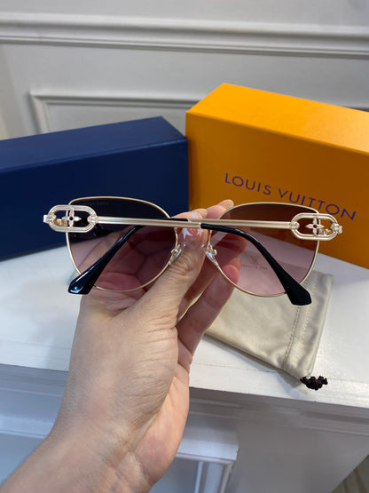 Lentes LV – Rosado Oro