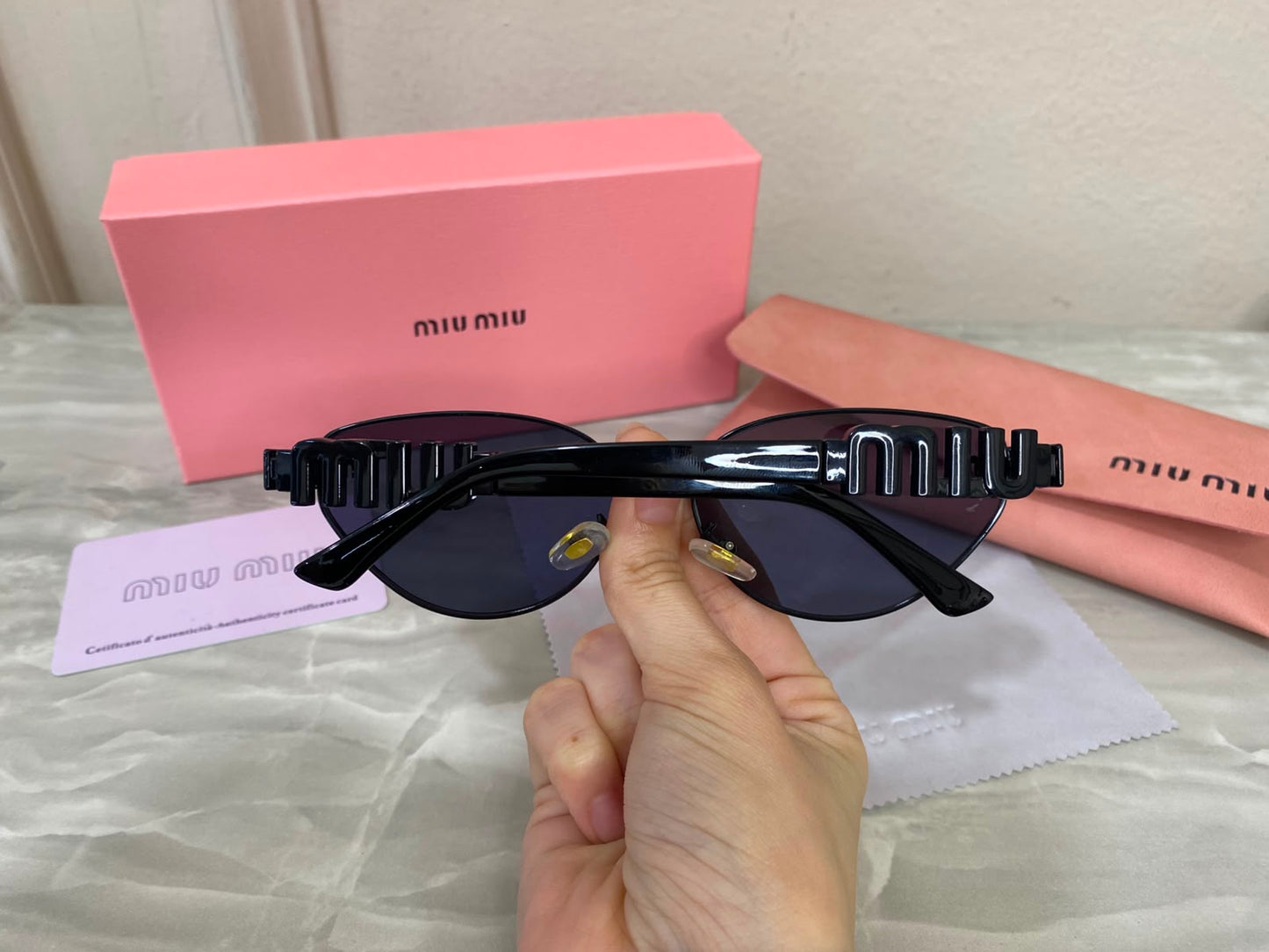 Lentes Miu Miu - Miu Miu Infinity Black