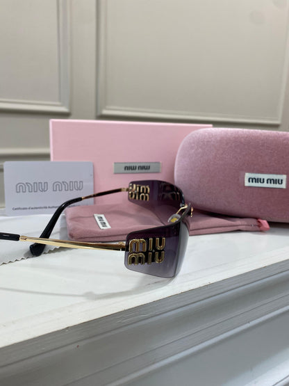 Lentes Miu Miu – curvo negro