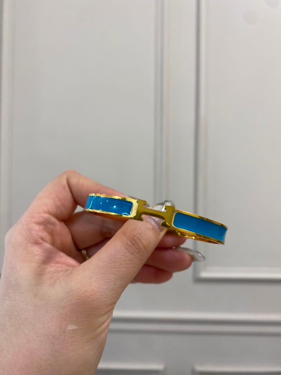 Brazalete - Hermes Azul Acqua