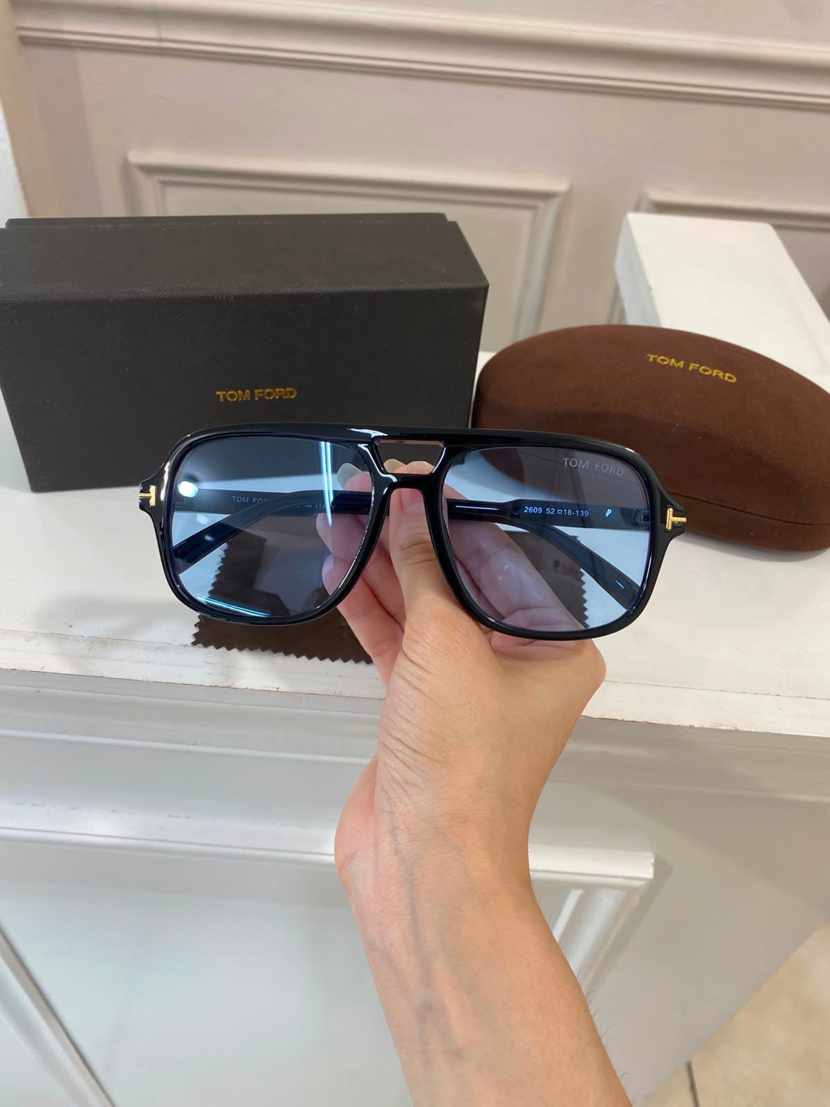 Lentes Tom Ford - Negro Azul