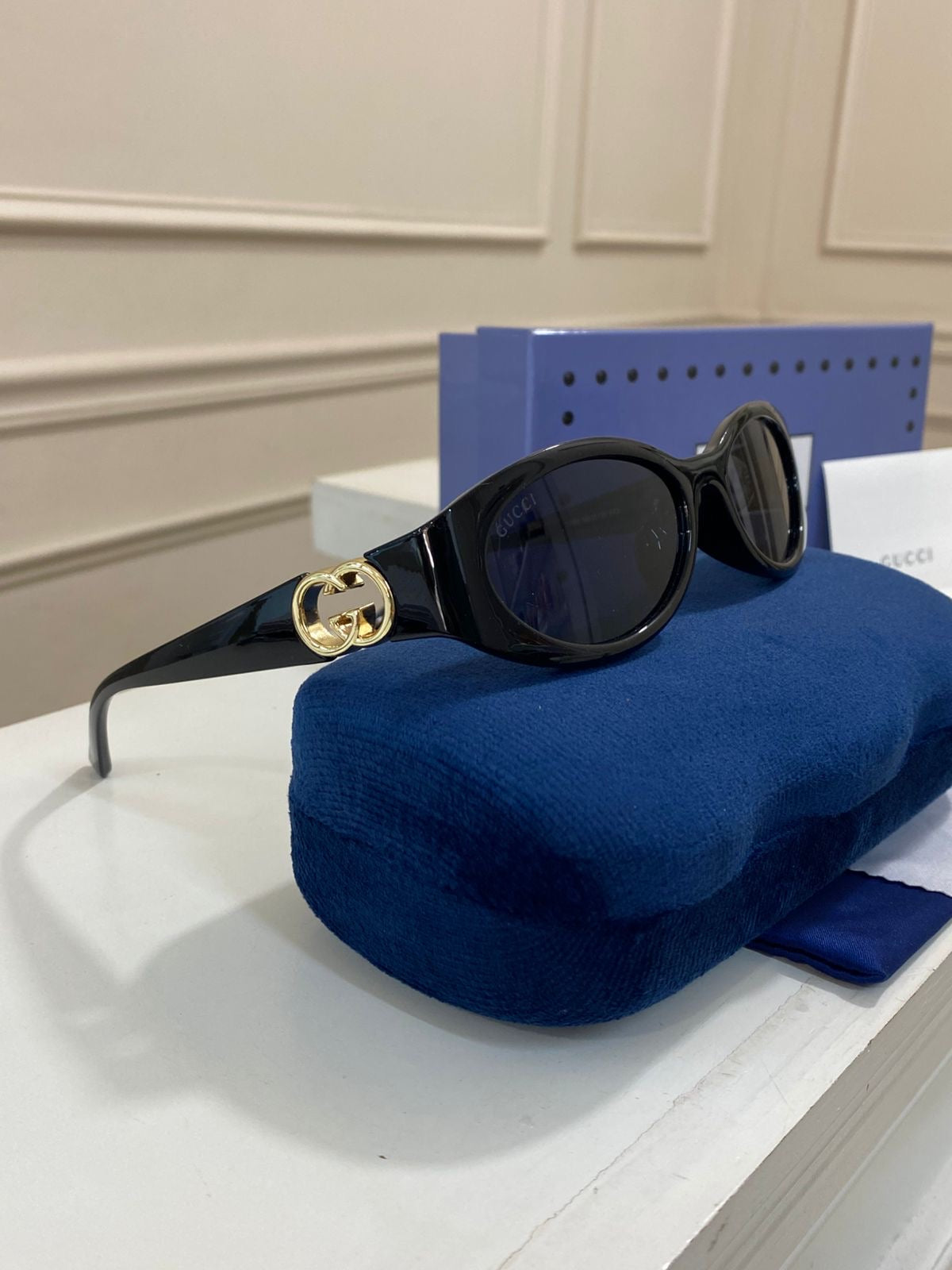 Lentes Gucci - Modelo negro