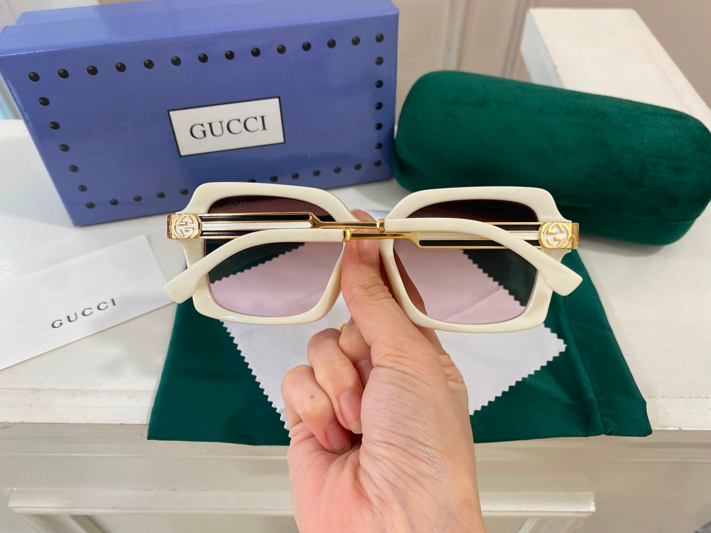 Lentes Gucci - GG LMET2W