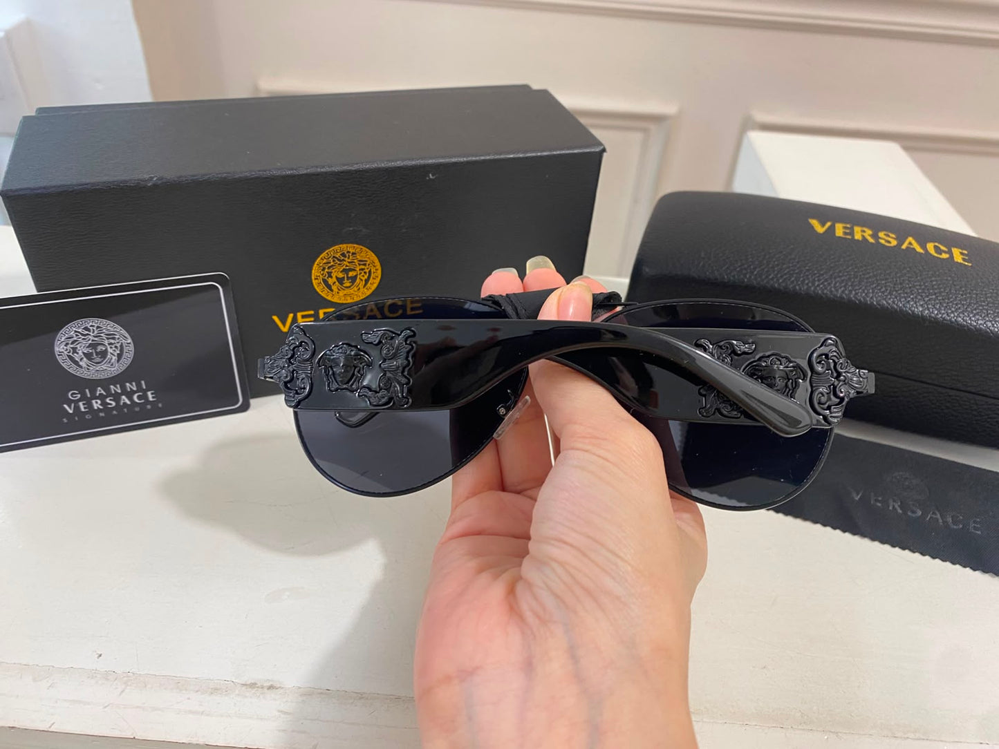 Lentes Versace – Aviator mate