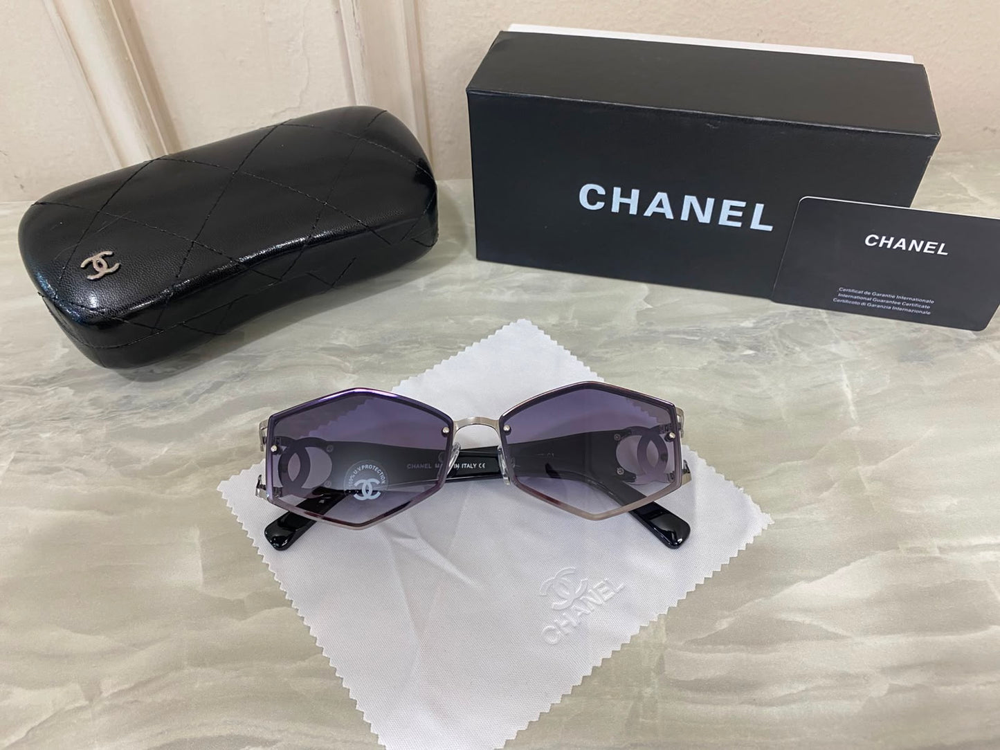 Lentes Chanel - 2215 negro