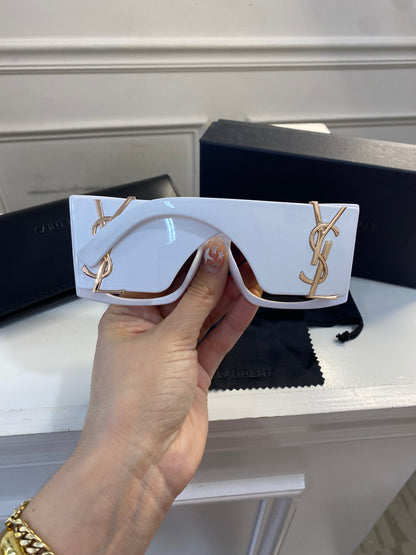 Lentes YSL - Modelo Blanco