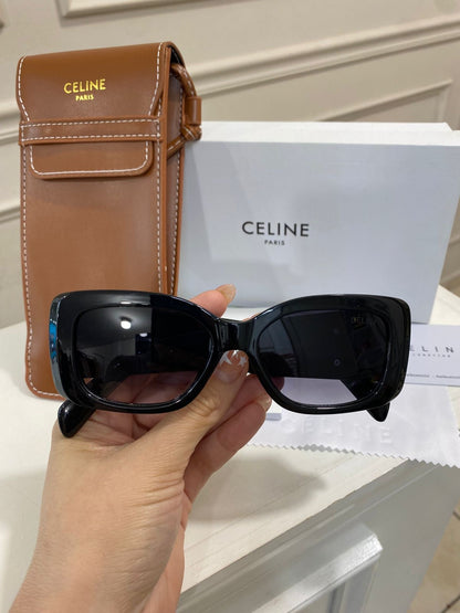 Lentes Celine – Negro Plata Pata gruesa
