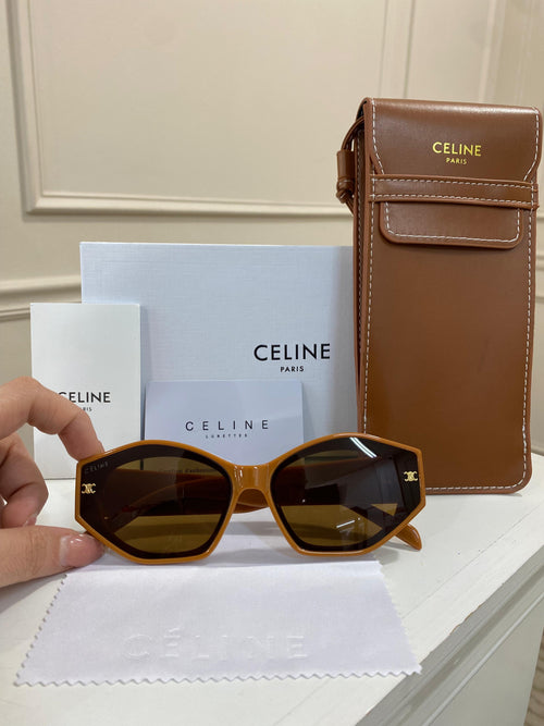 Lentes Celine – Modelo Carey Mostaza