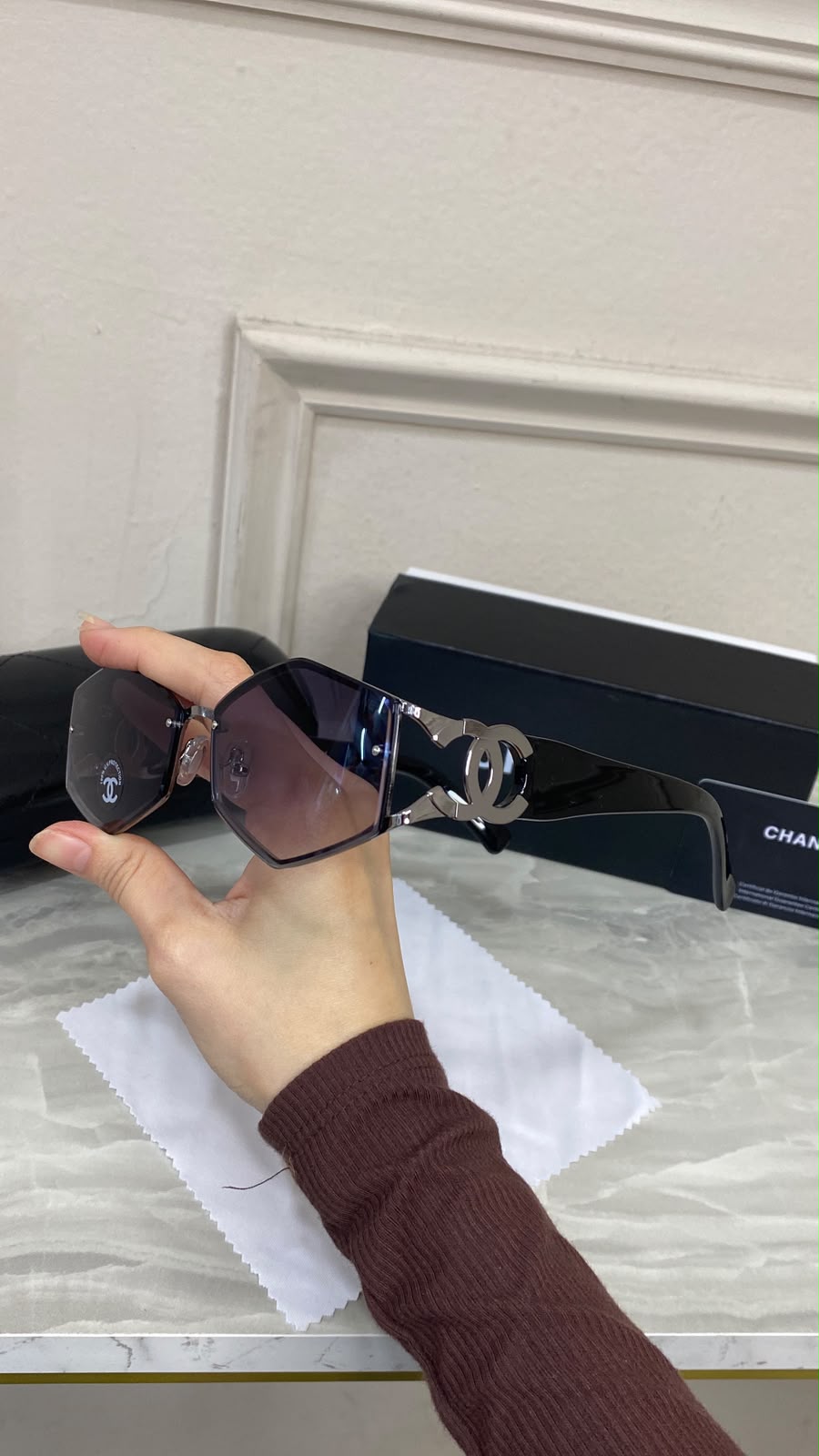 Lentes Chanel - 2216 Negro