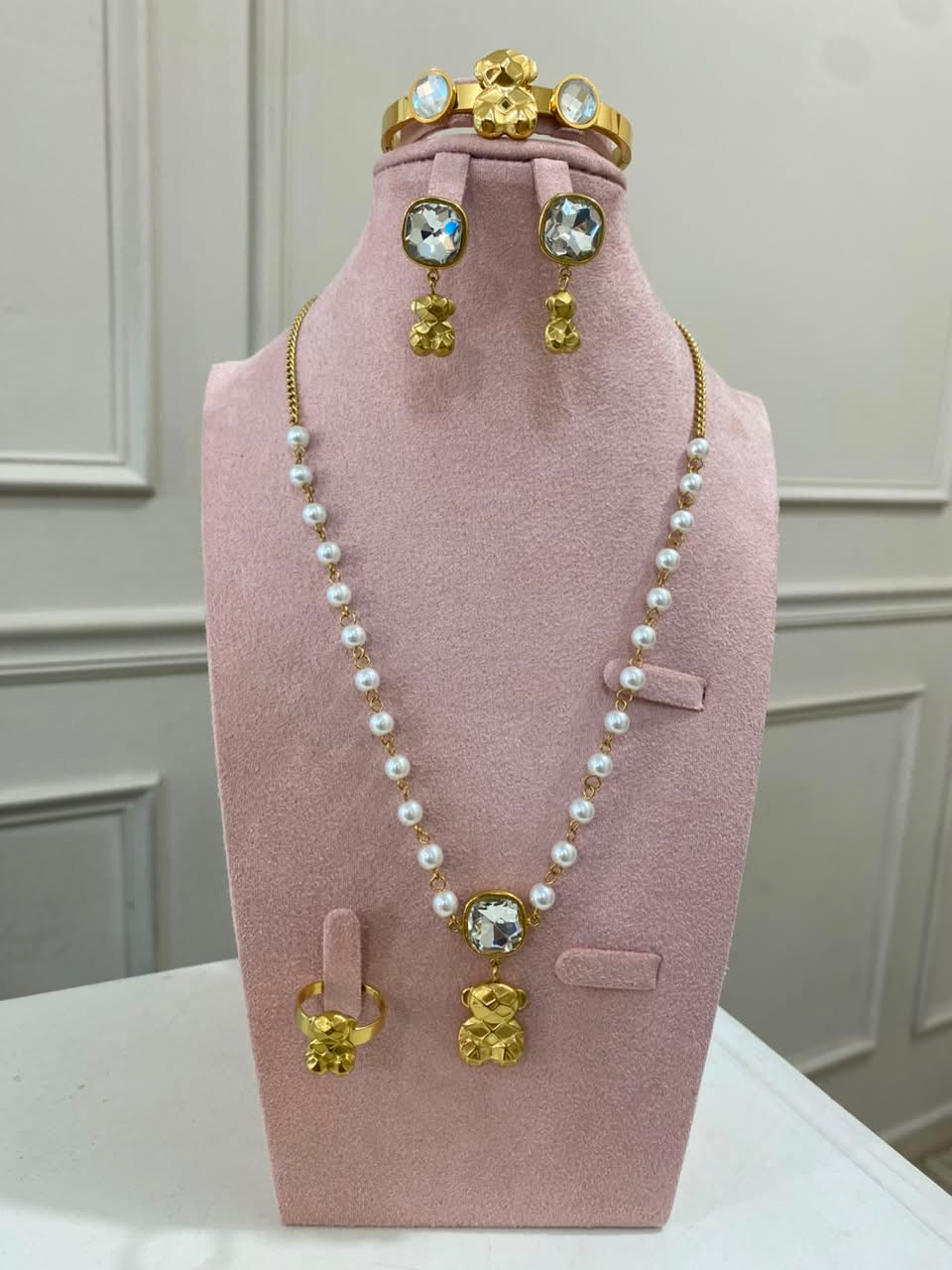 Set Tous perlas piedras