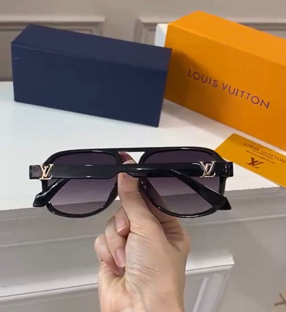 Lentes LV – Louis recto Negro