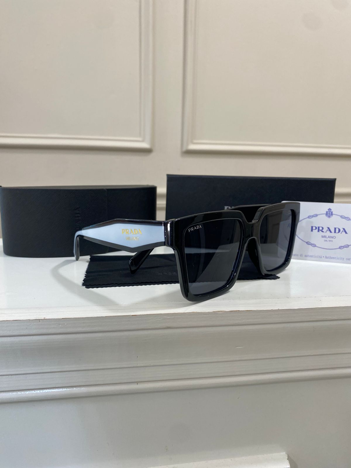 Lentes Prada – Modelo Classico Negro
