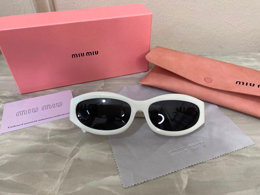 Lentes Miu Miu - Miu Miu sunset Bco