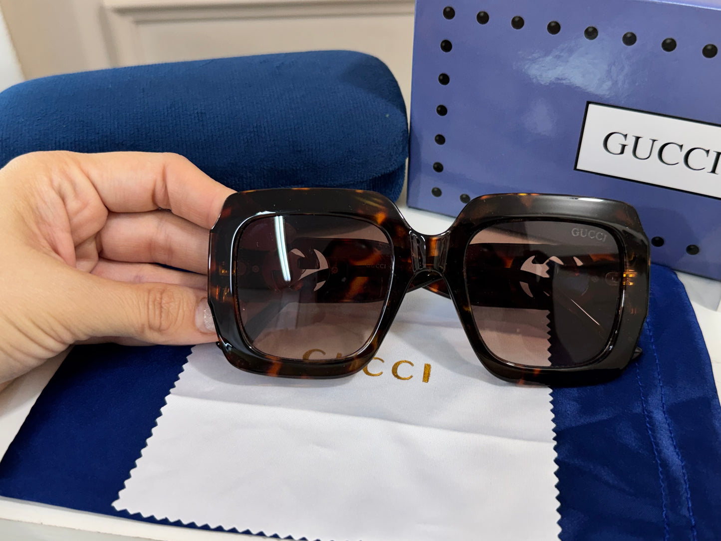 Lentes Gucci - Modelo classico carey