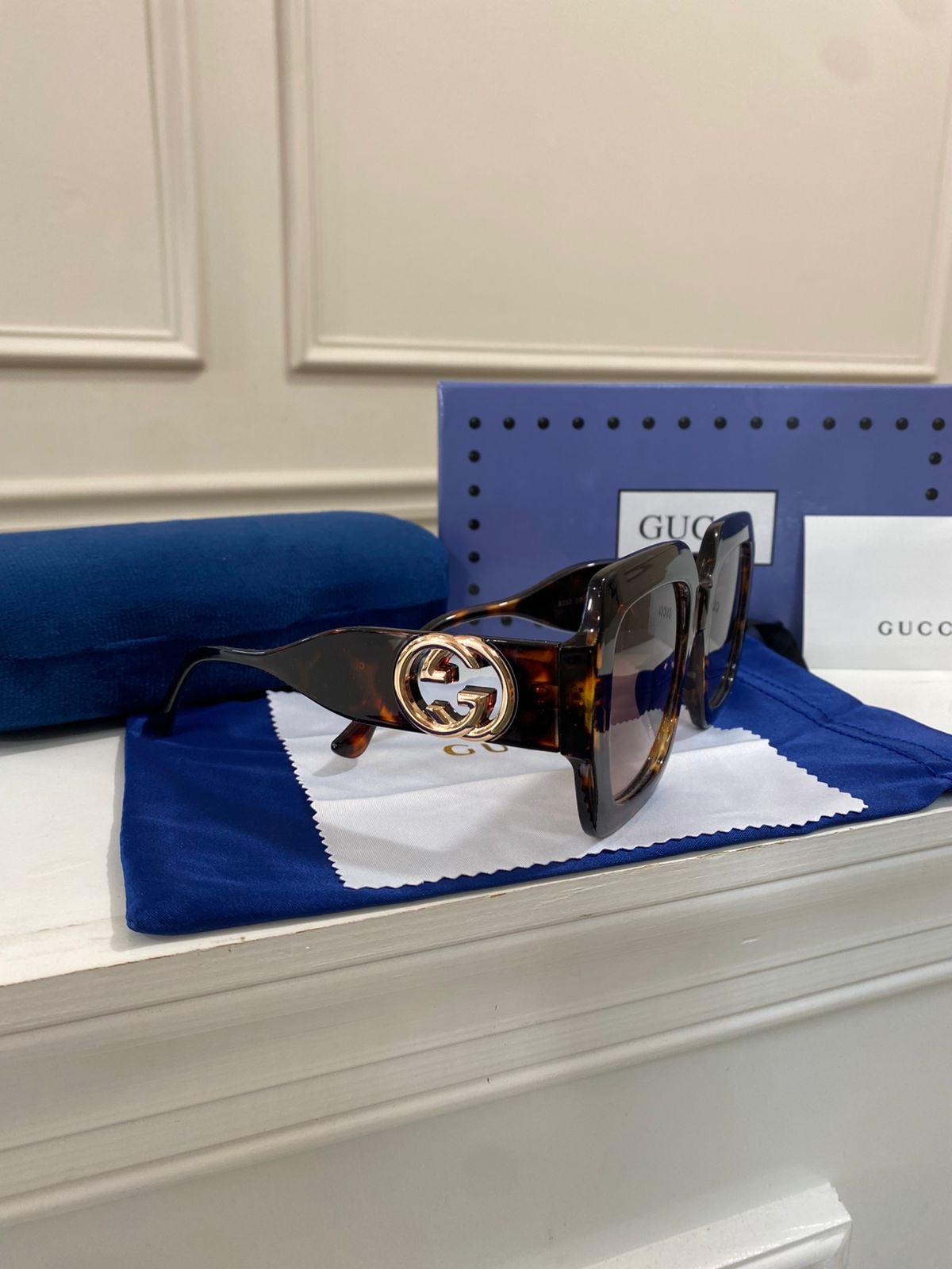 Lentes Gucci - Modelo classico carey