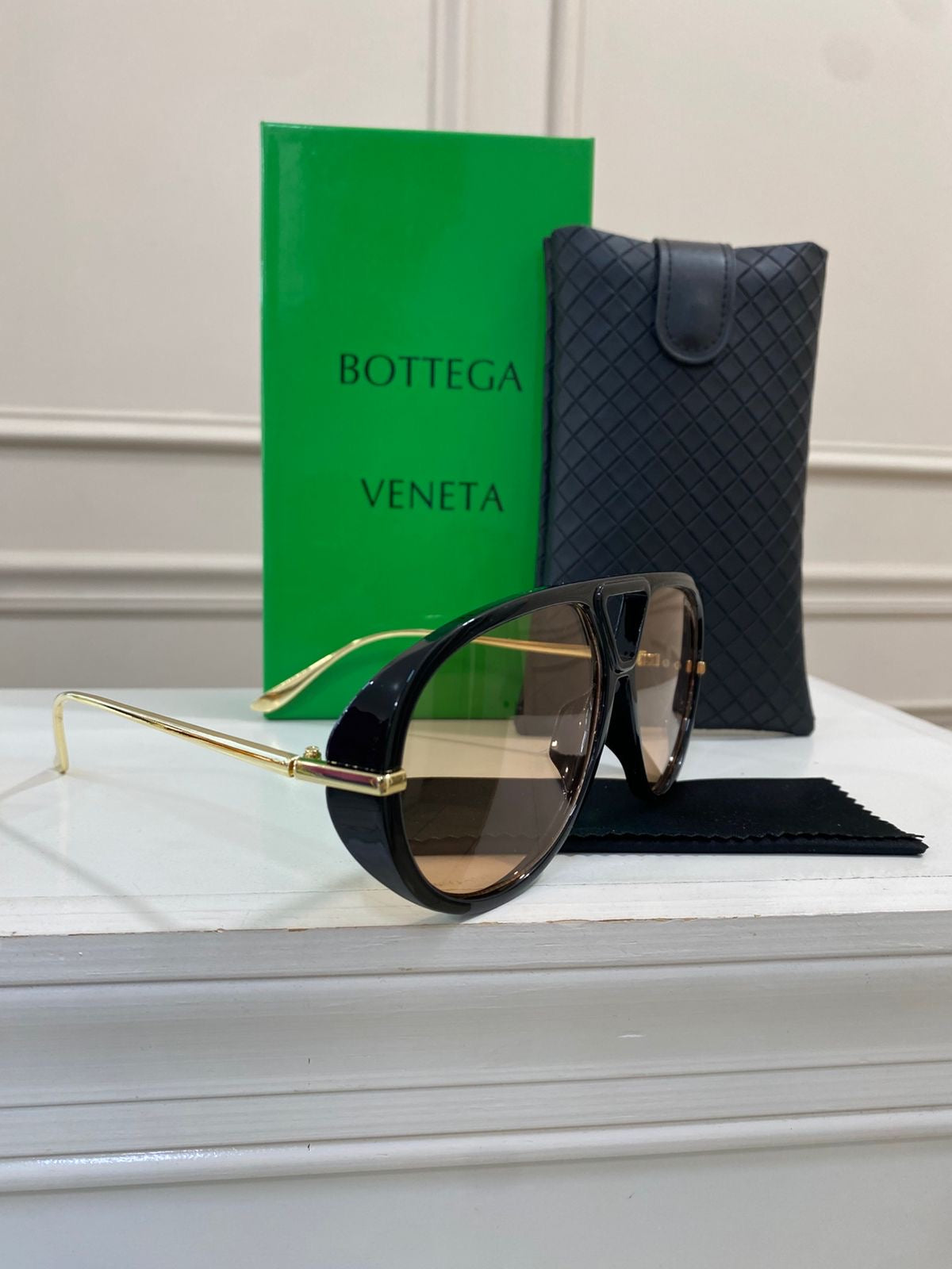 Lentes Bottega - Nude