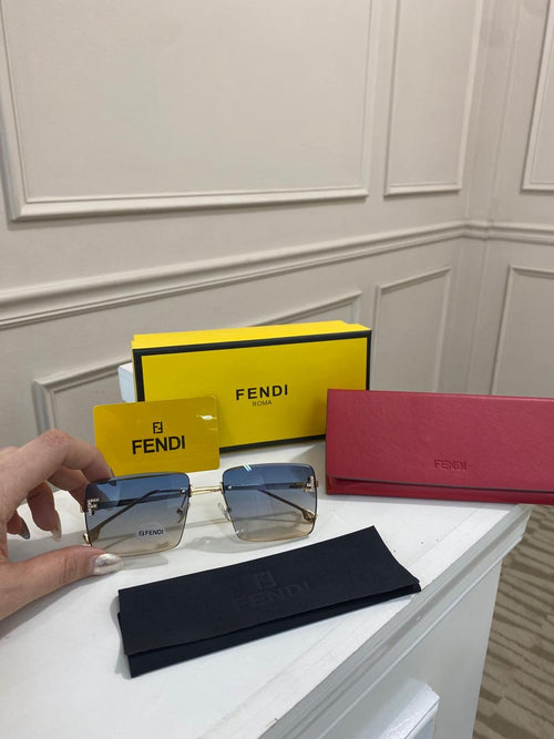 Lentes FENDI - Modelo cuadro azul