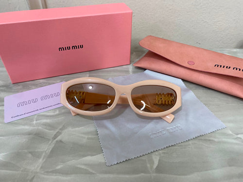 Lentes Miu Miu - Miu Miu sunset Nude