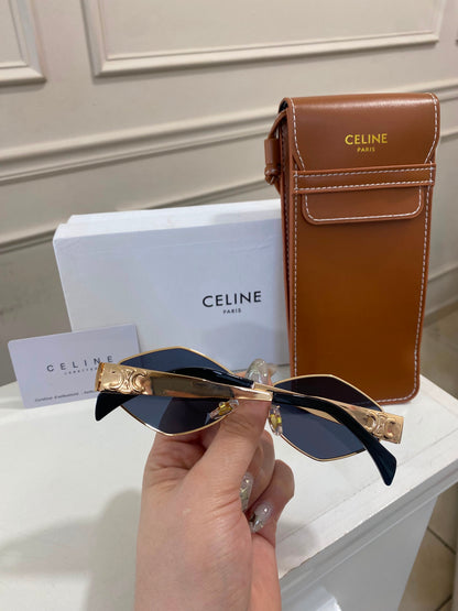 Lentes Celine – Rombo Negro oro