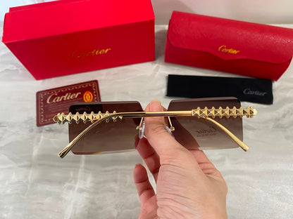 Lentes Cartier - Café Dorado