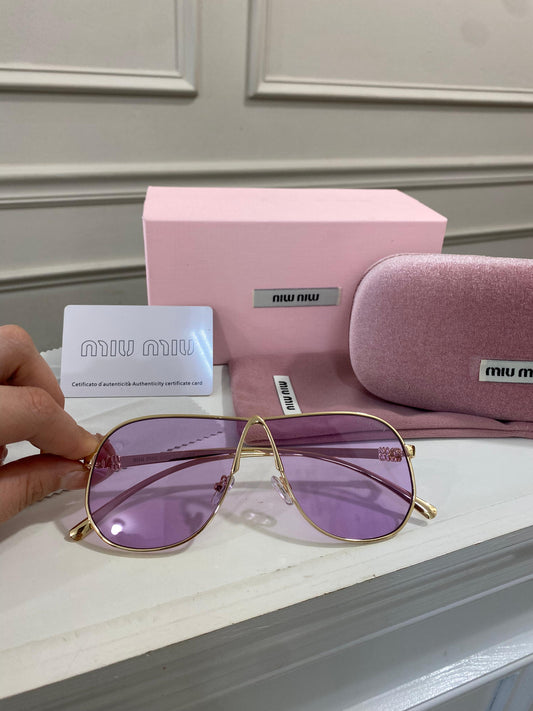 Lentes Miu Miu – Gota morado