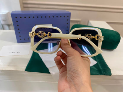 Lentes Gucci - GG hueso