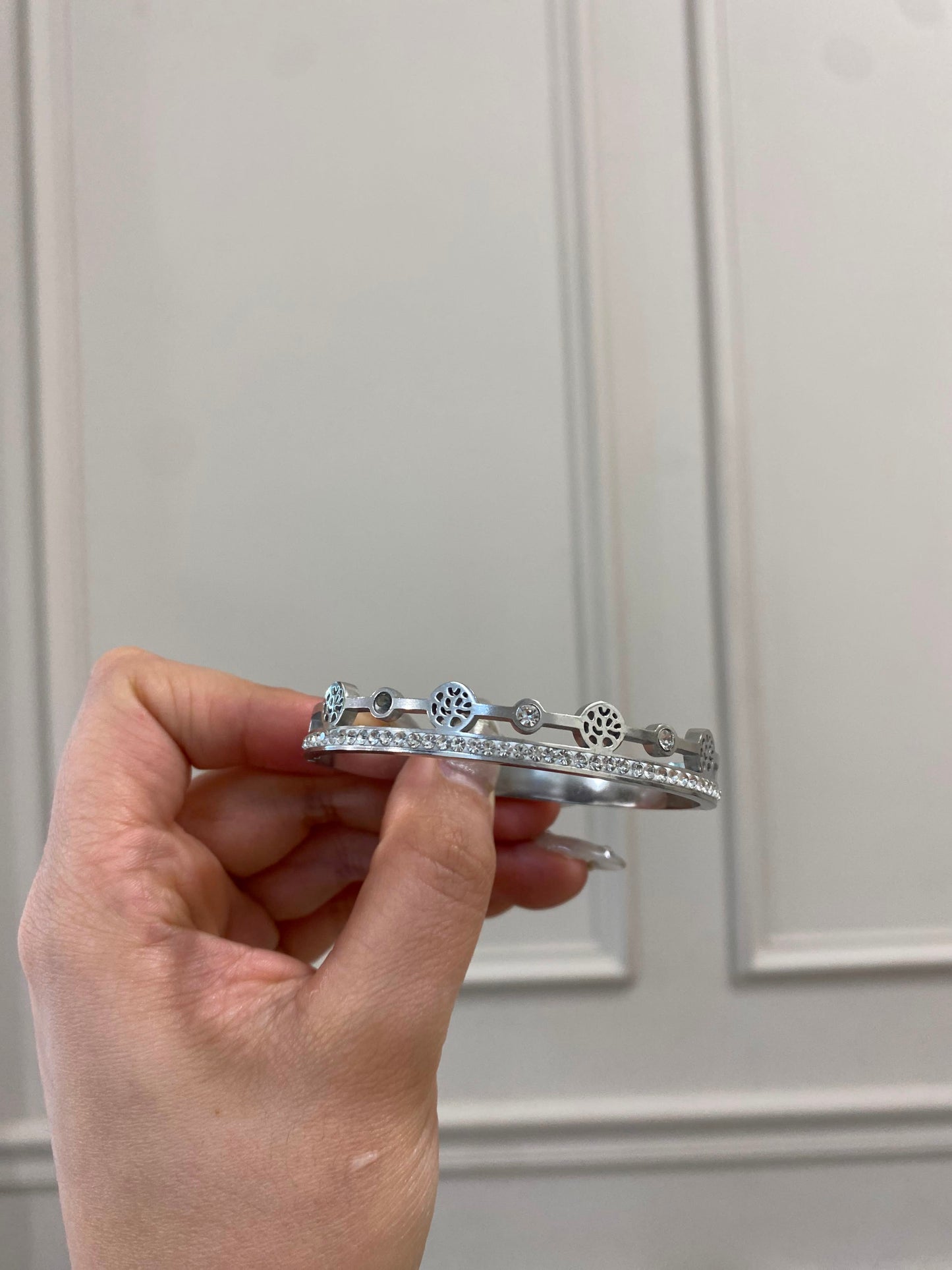 Brazalete -S/M plata