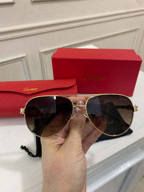 Lentes Cartier - Cafe Oro