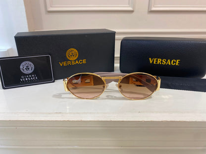 Lentes Versace – óvalo miel