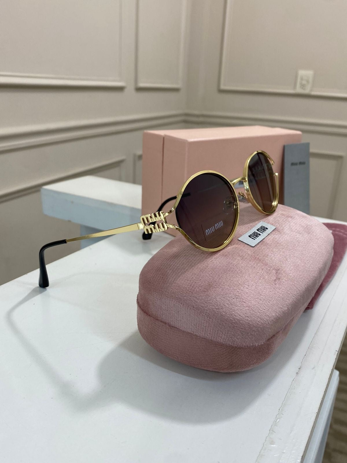 Lentes Miu Miu – Modelo bicolor