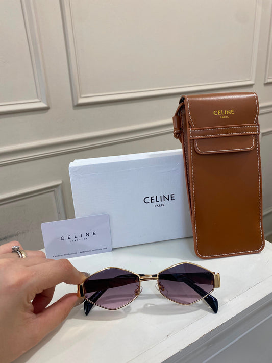 Lentes Celine – Rombo Rosado