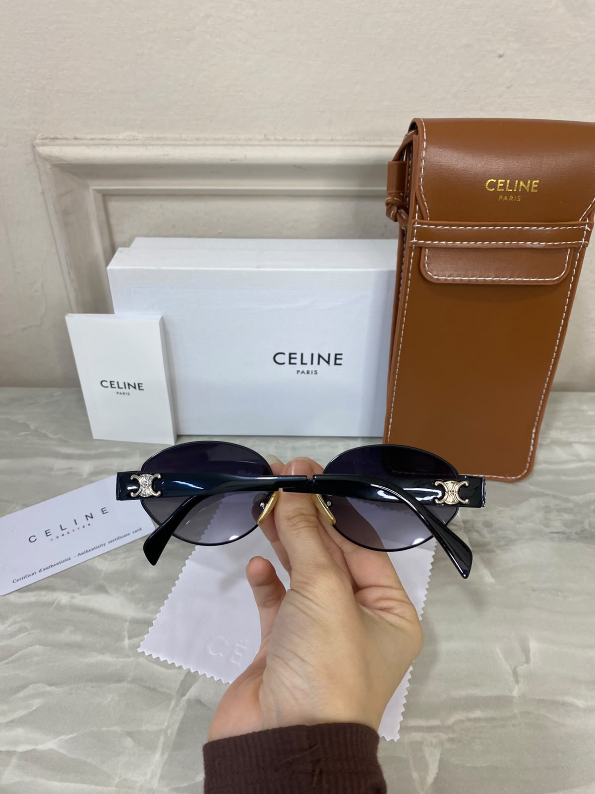Lentes Celine – Redondo Clasico Negro