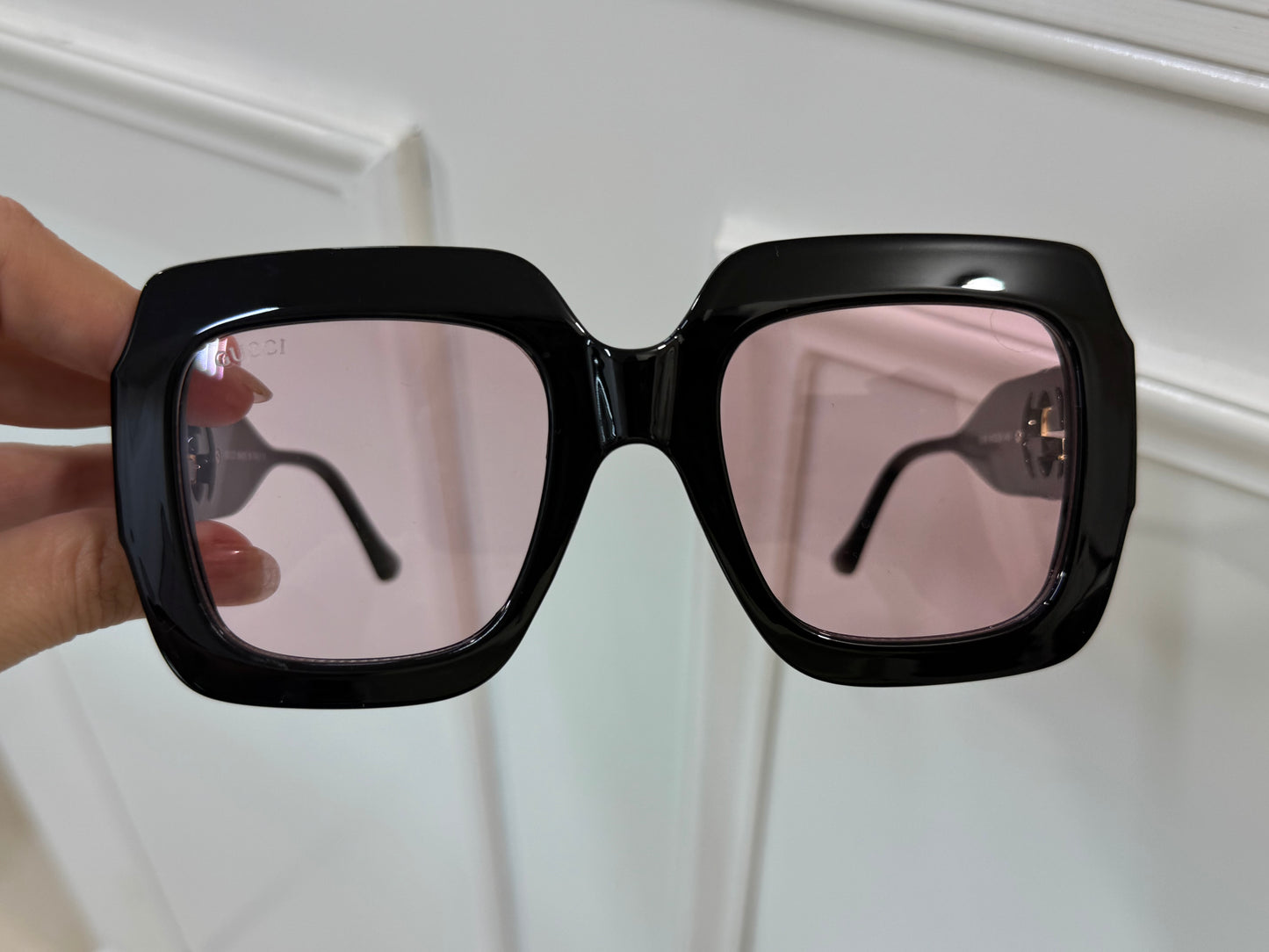 Lentes Gucci - Modelo classico rosado