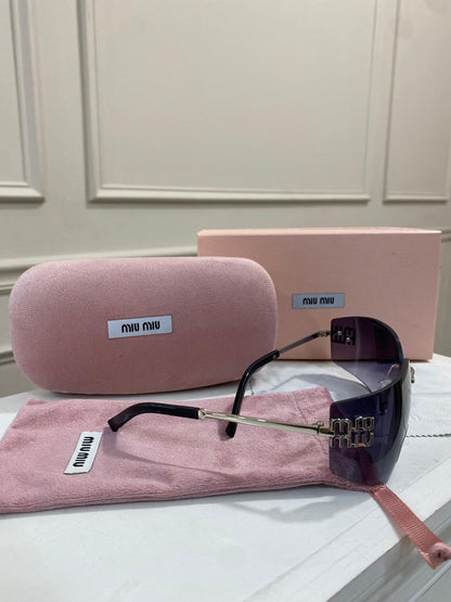 Lentes Miu Miu - Modelo curvo Grande