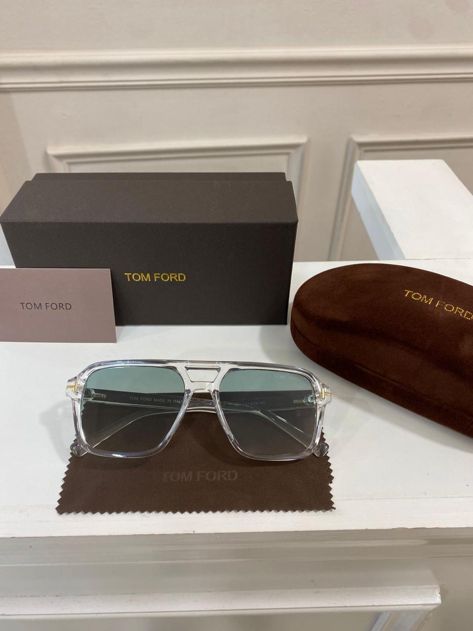 Lentes Tom Ford – Transparentes con Lente Verde