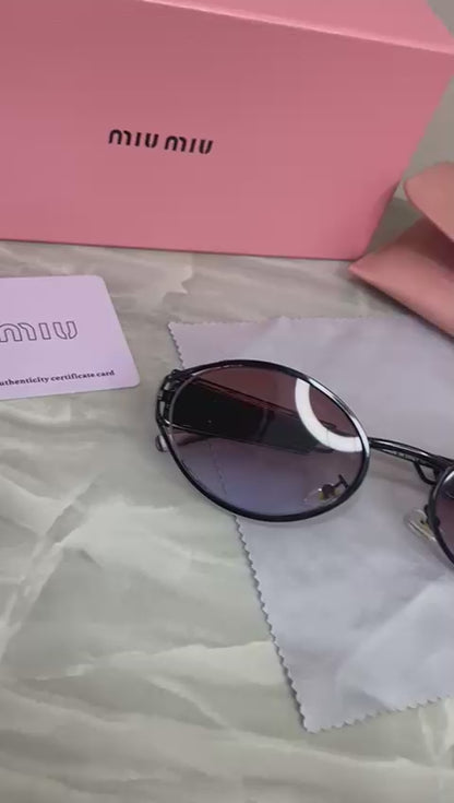 Lentes Miu Miu - Miu Miu Golden Bicolor