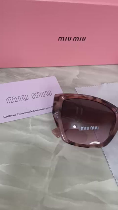 Lentes Miu Miu - Miu Miu Aurora Rosa