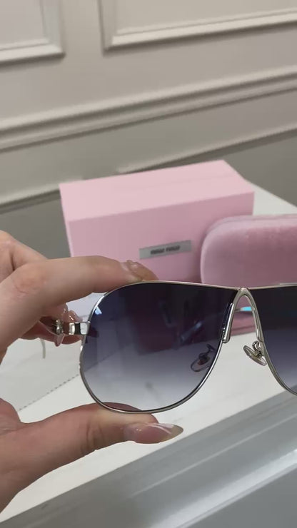 Lentes Miu Miu – Gota plata