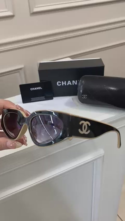 Lentes Chanel - Negro Nude