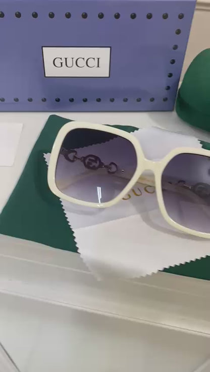 Lentes Gucci - GG hueso