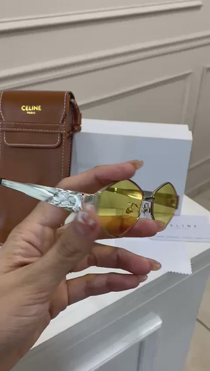Lentes Celine – Rombo Amarillo Plata