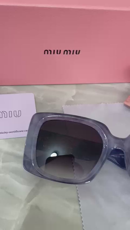 Lentes Miu Miu - Miu Miu California cuadro blue